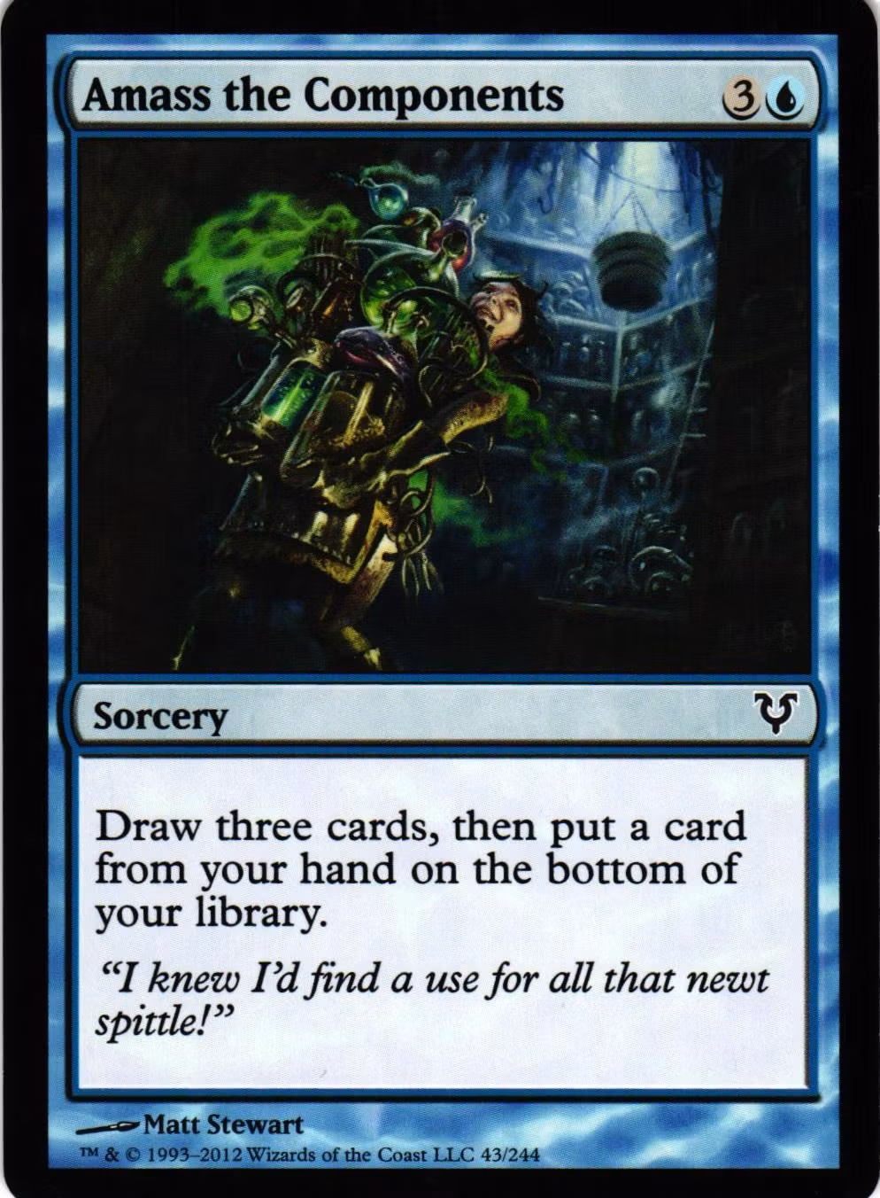 Amass the Components Common 43/244 Avacyn Restored (AVR)Magic the Gathering