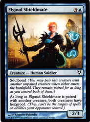 Elguad Shieldmate Common 50/244 Avacyn Restored (AVR)Magic the Gathering