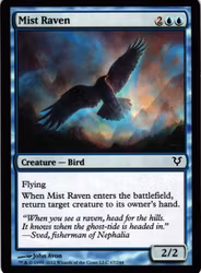 Mist Raven Common 67/244 Avacyn Restored (AVR)Magic the Gathering