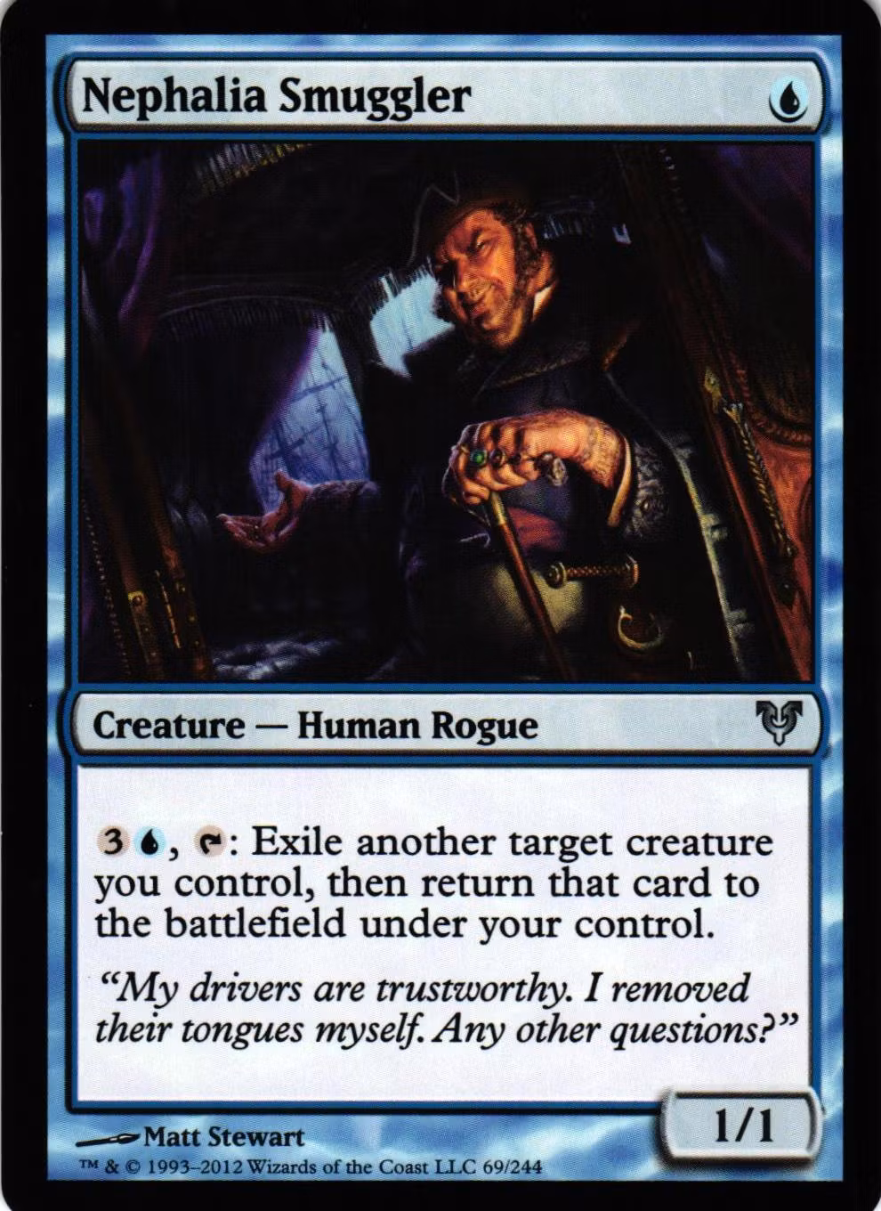 Nephalia Smuggler Uncommon 69/244 Avacyn Restored (AVR)Magic the Gathering