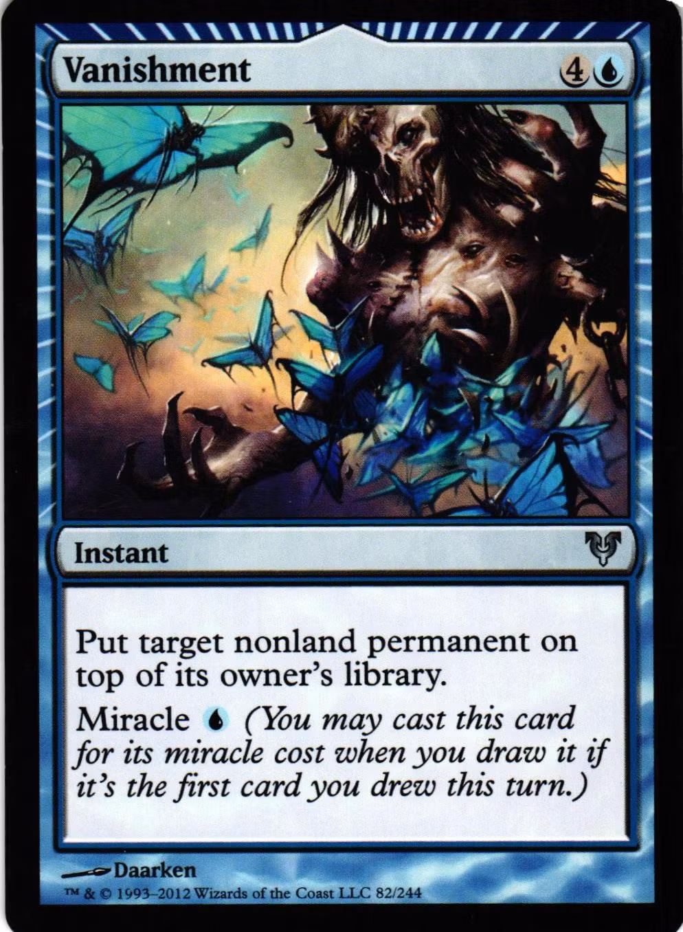 Vanishment Uncommon 82/244 Avacyn Restored (AVR)Magic the Gathering