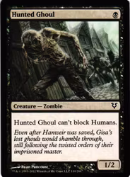 Hunted Ghoul Common 110/244 Avacyn Restored (AVR)Magic the Gathering