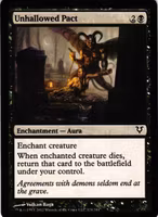 Unhallowed Pact Common 124/244 Avacyn Restored (AVR)Magic the Gathering