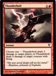 Thunderbolt Common 159/244 Avacyn Restored (AVR)Magic the Gathering