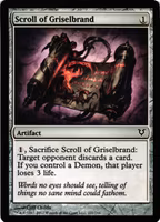 Scroll of Griselbrand Common 221/244 Avacyn Restored (AVR) Magic the Gathering