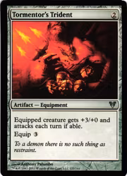 Tormentors Trident Uncommon 222/244 Avacyn Restored (AVR) Magic the Gathering