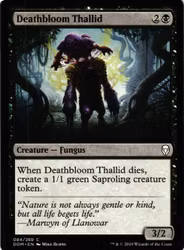 Deathbloom Thalid Common 084/269 Dominaria (DOM) Magic the Gathering