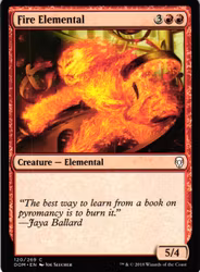 Fire Elemental Common 120/269 Dominaria (DOM) Magic the Gathering