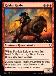 Keldon Raider Common 135/269 Dominaria (DOM) Magic the Gathering