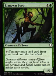 Llanowarr Scout Common 170/269 Dominaria (DOM) Magic the Gathering