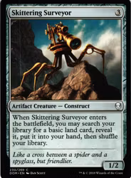 Skittering Surveyor Common 230/269 Dominaria (DOM) Magic the Gathering