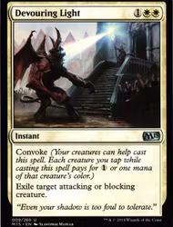 Devouring Light Uncommon 009/269 Magic 2015 (M15) Magic the Gathering