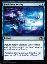 Peel from Reality Common 074/269 Magic 2015 (M15) Magic the Gathering
