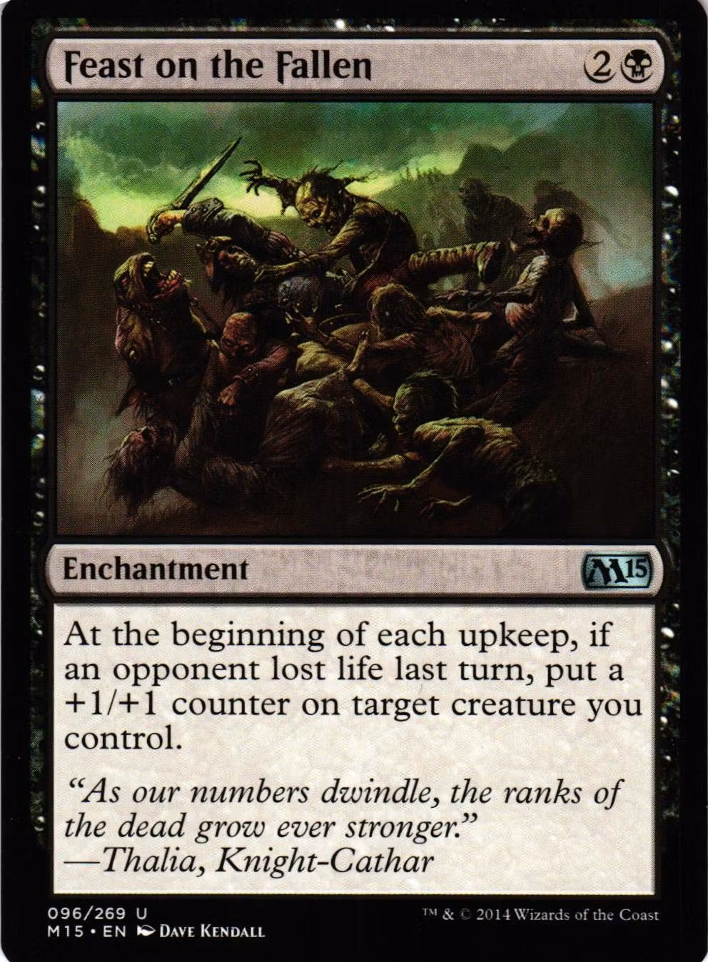 Feast of the Fallen Uncommon 096/269 Magic 2015 (M15) Magic the Gathering