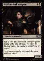 Shadowcloak Vampire Common 113/269 Magic 2015 (M15) Magic the Gathering