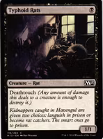 Typhoid Rats Common 118/269 Magic 2015 (M15) Magic the Gathering