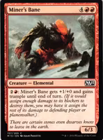 Miners Bane Common 157/269 Magic 2015 (M15) Magic the Gathering
