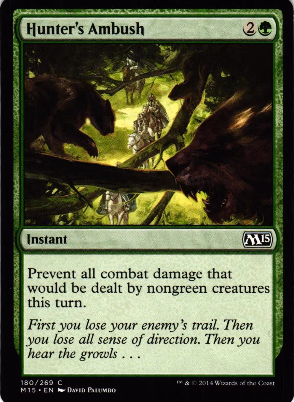 Hunters Ambush Common 180/269 Magic 2015 (M15) Magic the Gathering