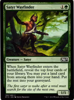 Satyr Wayfinder Common 198/269 Magic 2015 (M15) Magic the Gathering