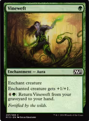 Vineweft Common 207/269 Magic 2015 (M15) Magic the Gathering