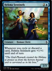 Hekma Sentinels Common 056/269 Amonkhet (AKH) Magic the Gathering
