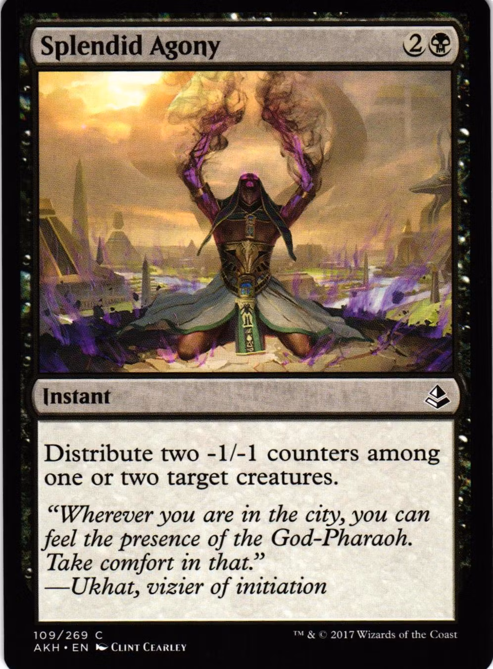 Splendid Agony Common 109/269 Amonkhet (AKH) Magic the Gathering