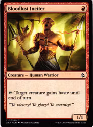 Bloodlust Inciter Common 120/269 Amonkhet (AKH) Magic the Gathering