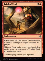 Trial of Zeal Uncommon 152/269 Amonkhet (AKH) Magic the Gathering