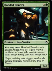 Hooded Brawler Common 173/269 Amonkhet (AKH) Magic the Gathering