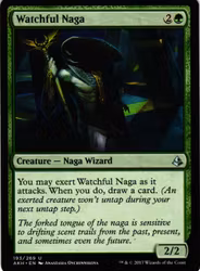 Watchful Naga Uncommon 193/269 Amonkhet (AKH) Magic the Gathering