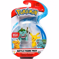 Pokemon Battle Figure Pikachu & Bulbasaur Pack