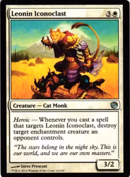 Leonin Iconoclast Uncommon 16/165 Journey into Nyx Magic the Gathering