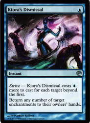 Kioras Dismissal Uncommon 44/165 Journey into Nyx Magic the Gathering