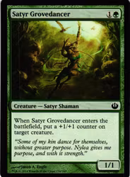 Satyr Grovedancer Common 139/165 Journey into Nyx (JOU) Magic the Gathering