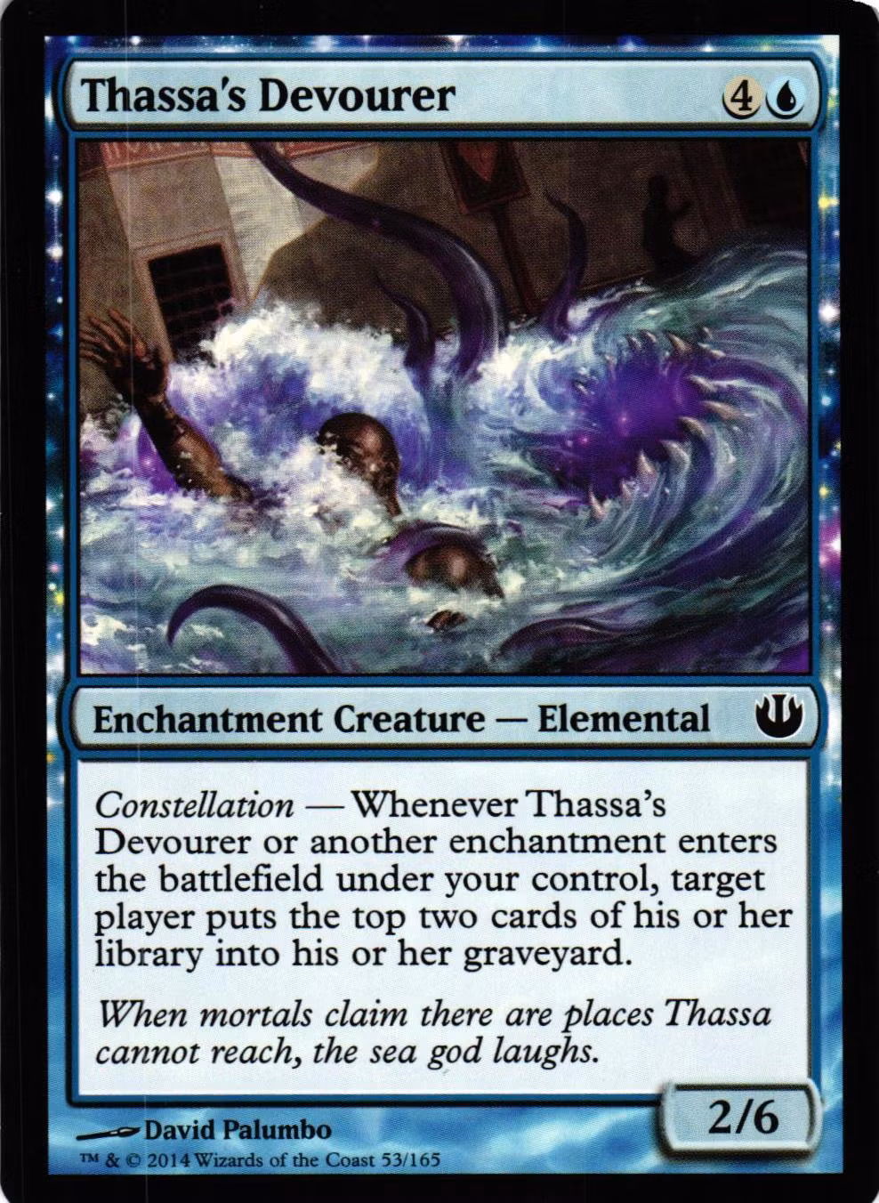 Thassas Devourer Common 53/165 Journey into Nyx (JOU) Magic the Gathering