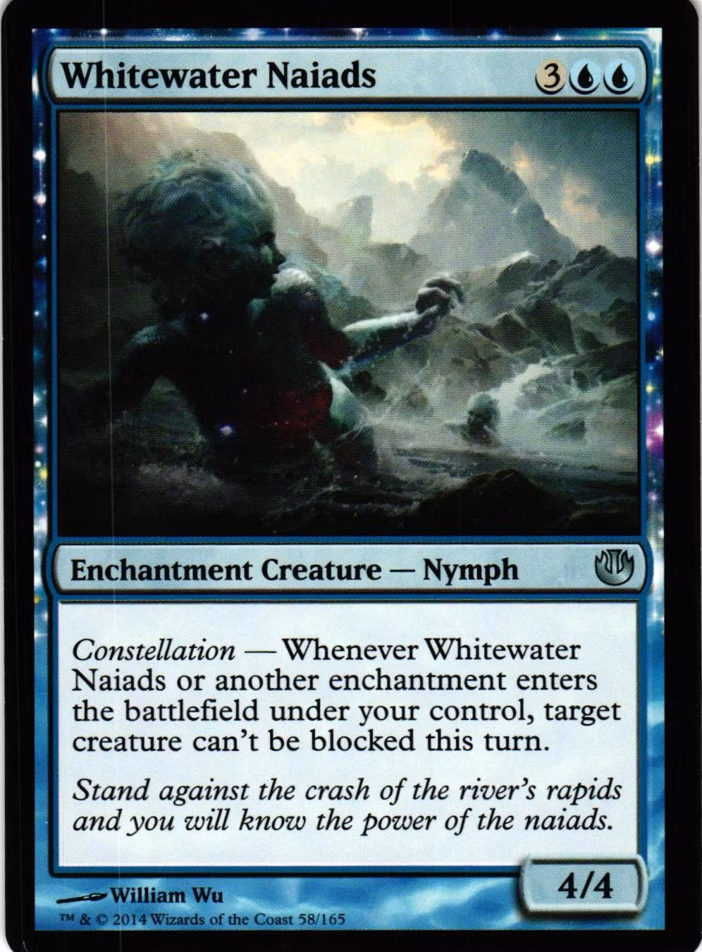 Whitewater Naiads Uncommon 58/165 Journey into Nyx (JOU) Magic the Gathering