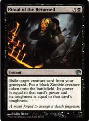 Ritual of the Returned Uncommon 80/165 Journey into Nyx (JOU) Magic the Gathering
