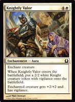 Knightly Valor Common 13/274 Return of Ravnica (RTR) Magic the Gathering