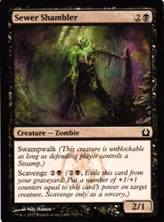 Sewer Shambler Common 75/274 Return of Ravnica (RTR) Magic the Gathering