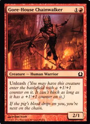 Gore-House Chainwalker Common 96/274 Return of Ravnica (RTR) Magic the Gathering