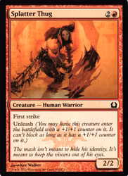Splatter Thug Common 105/274 Return of Ravnica (RTR) Magic the Gathering