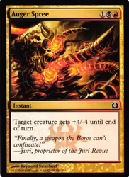 Auger Spree Common 144/274 Return of Ravnica (RTR) Magic the Gathering