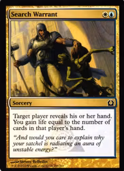Search Warrant Common 193/274 Return of Ravnica (RTR) Magic the Gathering