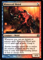 Blistercoil Wierd Uncommon 211/274 Return of Ravnica (RTR) Magic the Gathering