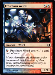 Frostburn Wierd Common 215/274 Return of Ravnica (RTR) Magic the Gathering