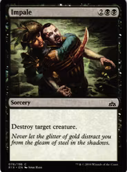 Impale Common 076/196 Rivals of Ixalan (RIX) Magic the Gathering