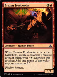 Brazen Freebooter Common 095/196 Rivals of Ixalan (RIX) Magic the Gathering