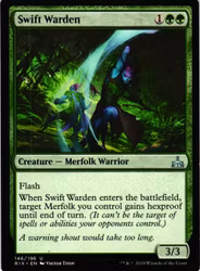 Swift Warden Uncommon 146/196 Rivals of Ixalan (RIX) Magic the Gathering