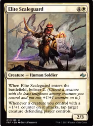 Elite Scaleguard Uncommon 012/185 Fate Reforged (FRF) Magic the Gathering
