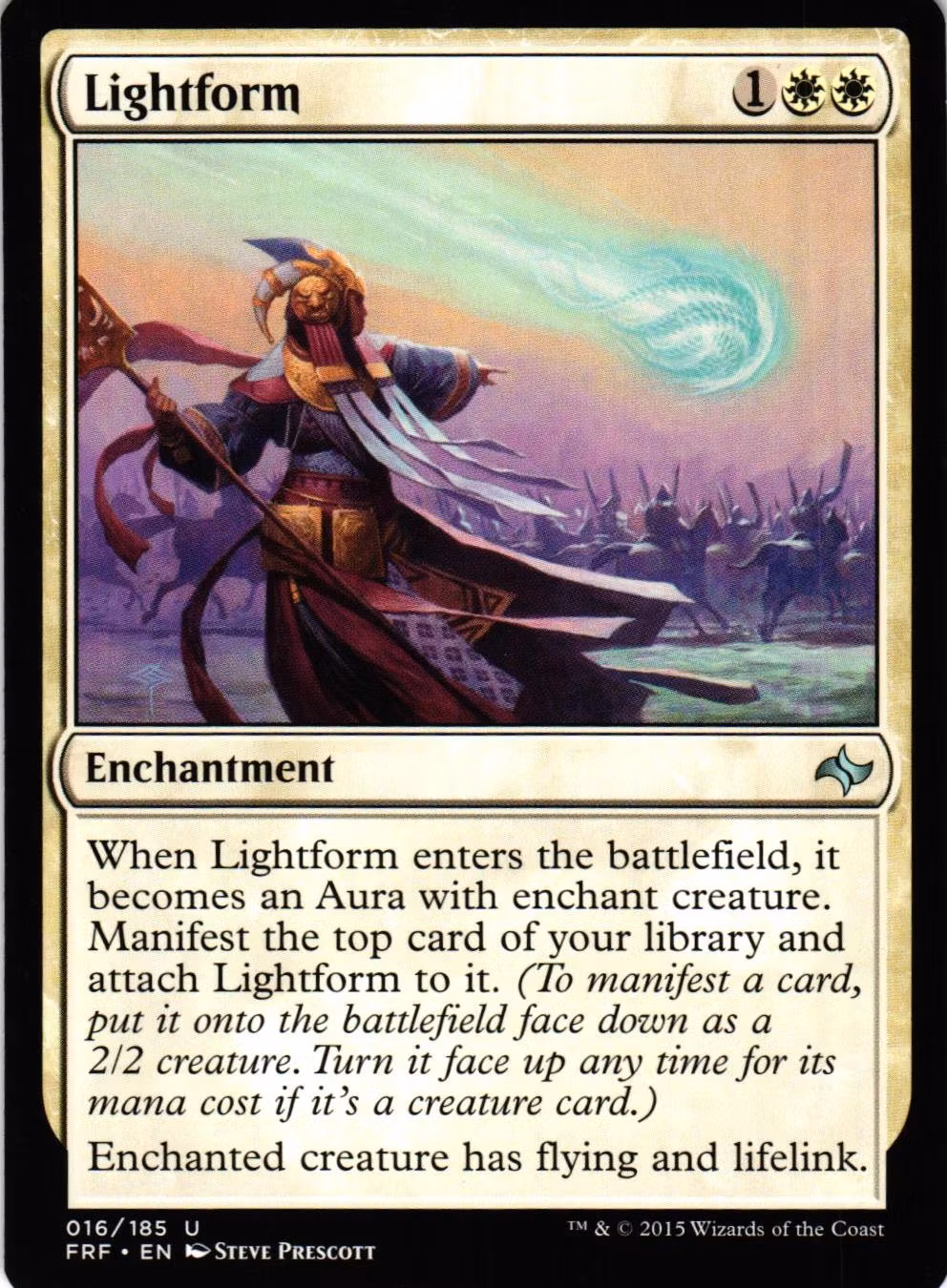 Lightform Uncommon 016/185 Fate Reforged (FRF) Magic the Gathering